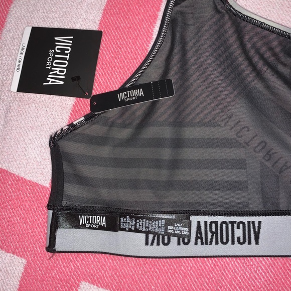 NWT VSX The Player Striped Racerback Sports Bra - Picture 5 of 5